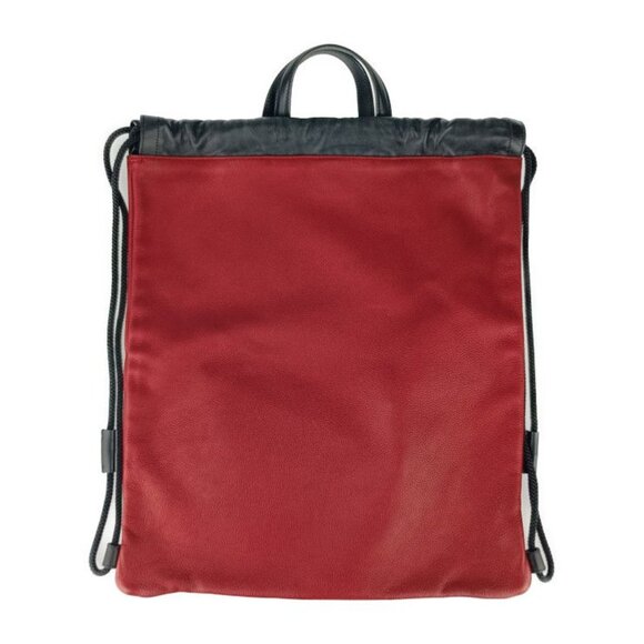 Gucci Backpack Daypack Print Drawstring Ring Hibisca Scuffed Leather main image 6